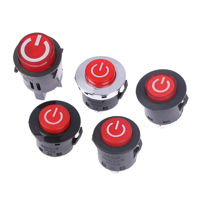 One Button Start Switch For Children\'s Electric Car 3-pin Power Switch For Baby Battery Car Replacement