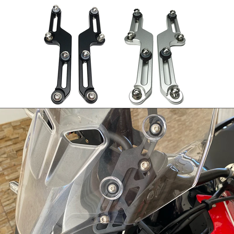 

CB500X Windscreen Adjusters Motorcycle CNC Windshield Bracket Fit For HONDA CB 500X CB500 X 500X 2017-2021 2019 2020 Motorcycle