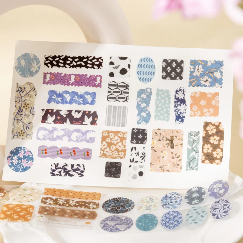 

Набор креативных текстурных наклеек Journal GO, 16 шт., для декора дневников, коллажей, скрапбукинга, планировщиков, альбомов, фоновый материал для DIY-проектов