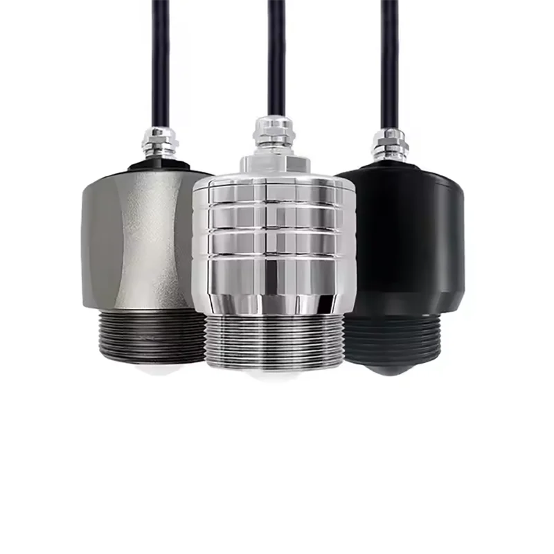 SENSOR DE NÍVEL DE AGUA DE DISTANZA DE RADAR NO CONTACTO DE ACERO INOXIDO y ALUMINIO DE 4-20 mA 65 M para MEDIACIÓN DE LÁPIDO