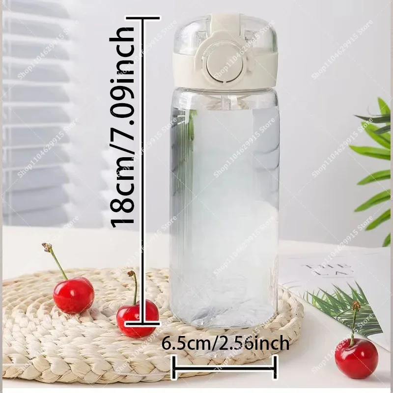 400ml Sonics Water Bottle Cartoon Anime Figure Water Cups Large Capacity Sport Casual Leak-proof Lightweight Drinking Cup Gift