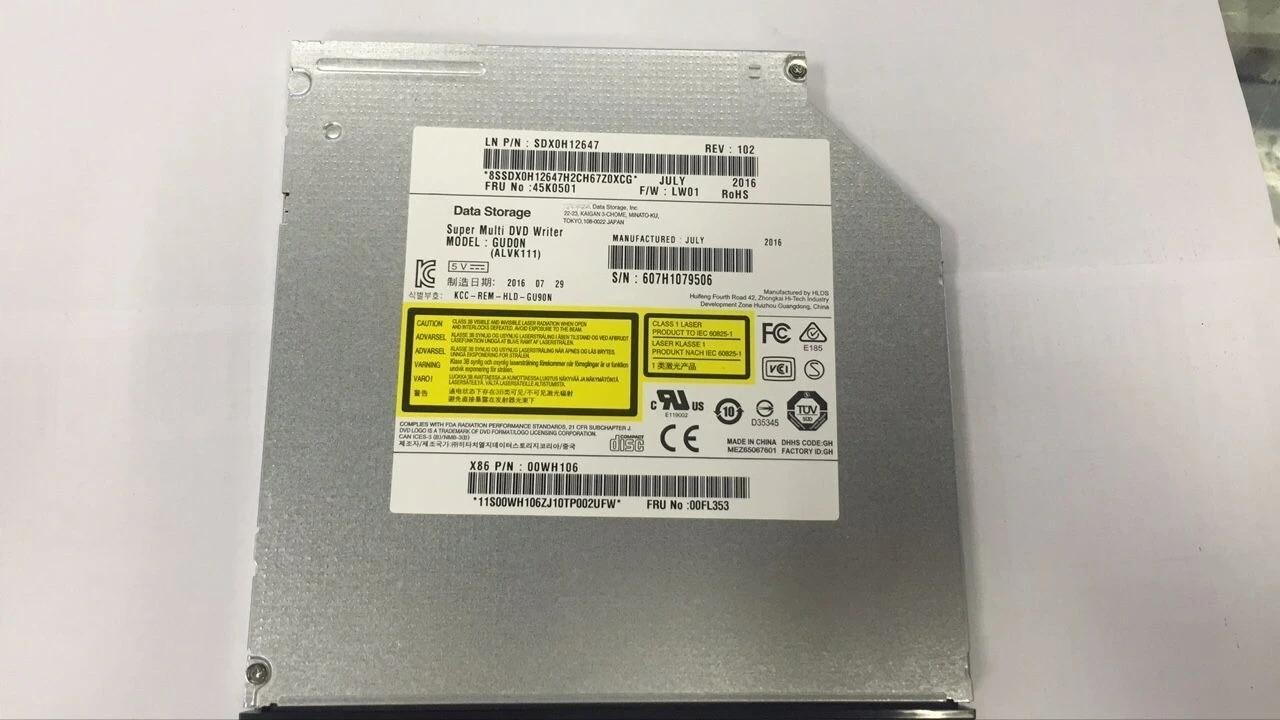 For Desktop Laptop All‑in‑One 9.5MM SATA DVD Burner Internal Optical Drive