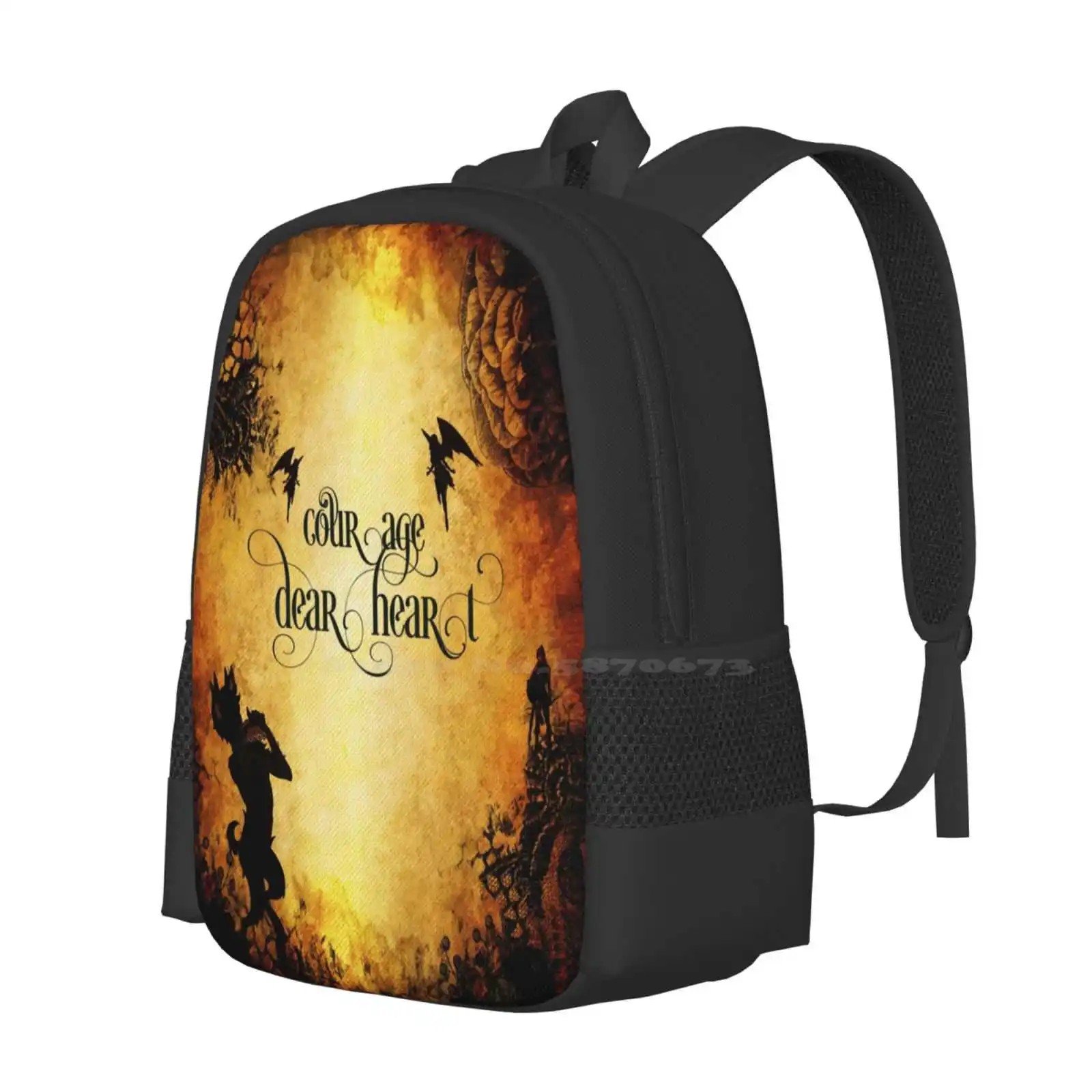 Narnia 3D Print Design Backpack Student Bag The Lion The Witch And The Wardrobe Chronicles Of Narnia Aslan