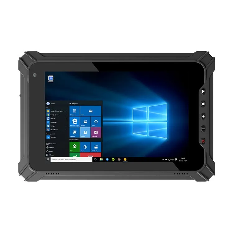 Tinkma 8 Inch Windows 10 Rugged Tablet Industrial PC Barcode Scanner Terminal Touch Screen 8GB+128GB Memory CE IP67 Certified