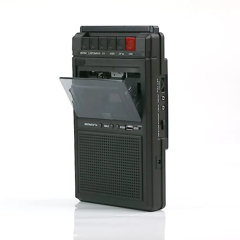 Portable Bluetooth Cassette Player Portable Tape Recorder To Shell USB Cassette Capture To Format Tape Music Player Microphone