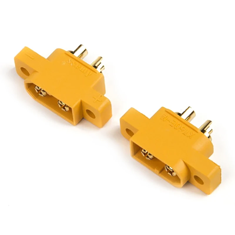 

5pcs AMASS XT60E-M Mountable XT60 Male Plug for RC Drone FPV Racing Fixed Board