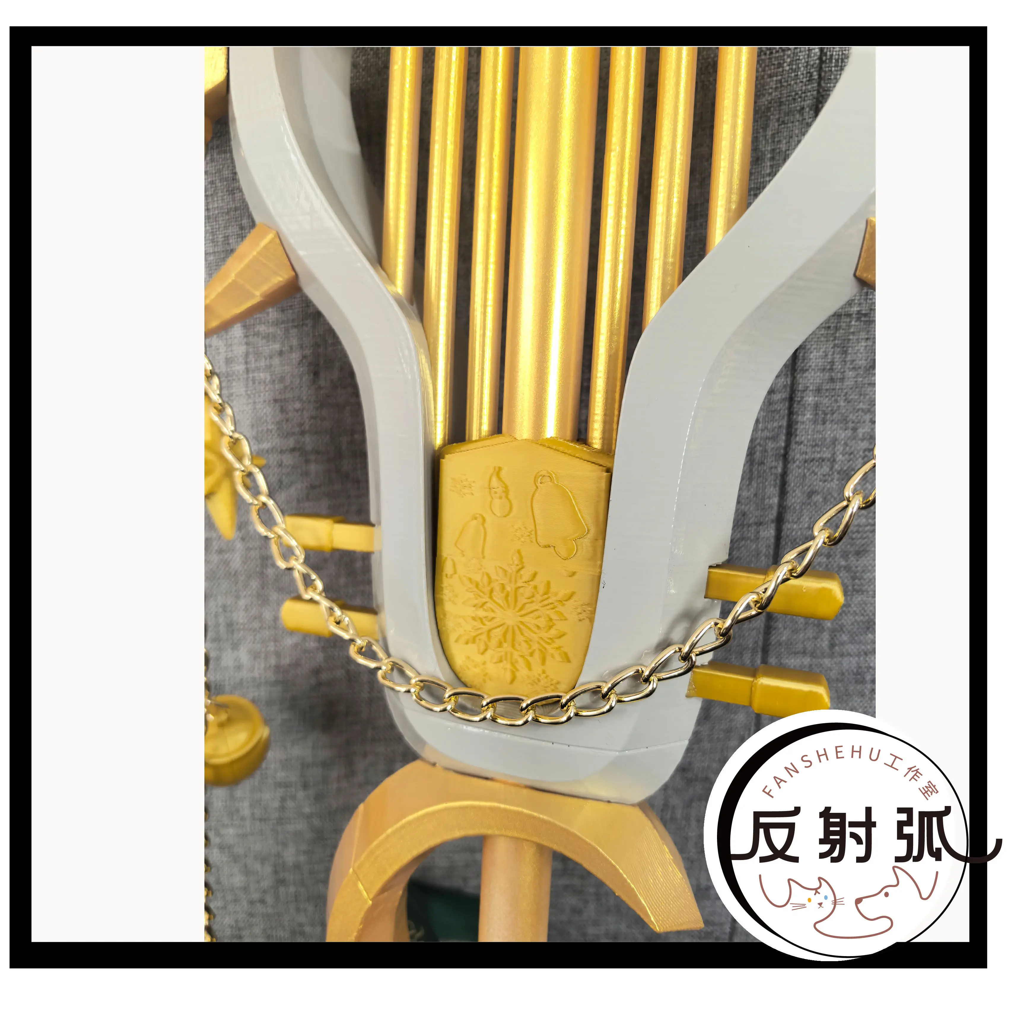 Reed The Flame Shadow Staff Arknights Cosplay Props Halloween Christmas Fancy Party Costumes Accessories