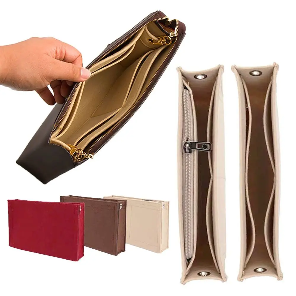 

Durable Felt Felt Insert Bag Storage Organization Purse Liner Portable Bag Support Internal Bag