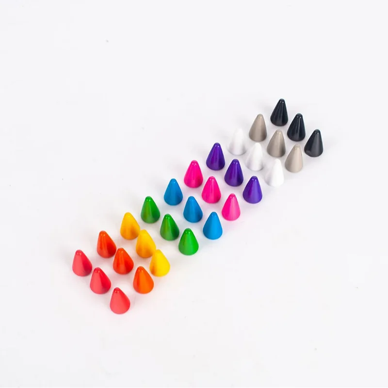 10pcs/set Conical Wooden Pieces Board Game Accessories image 2