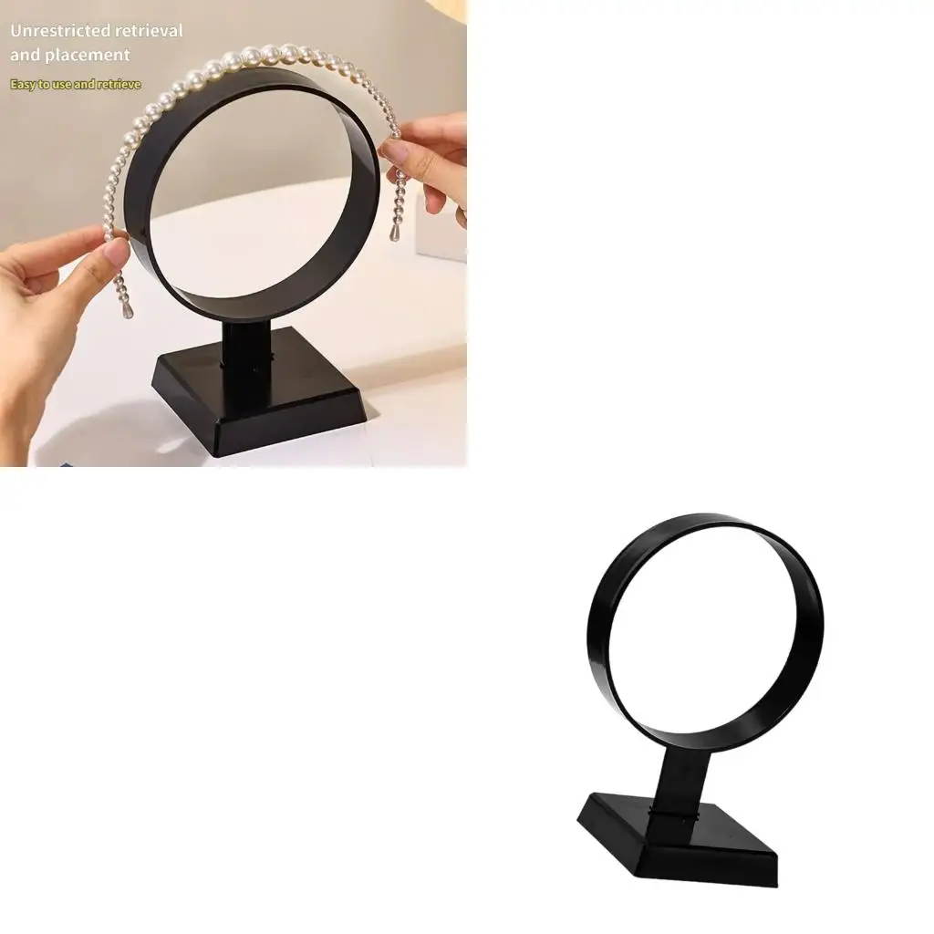  Plastic Hairband Display Stand For Jewelry Stores And Home Decoration With Multiple Layer Designs