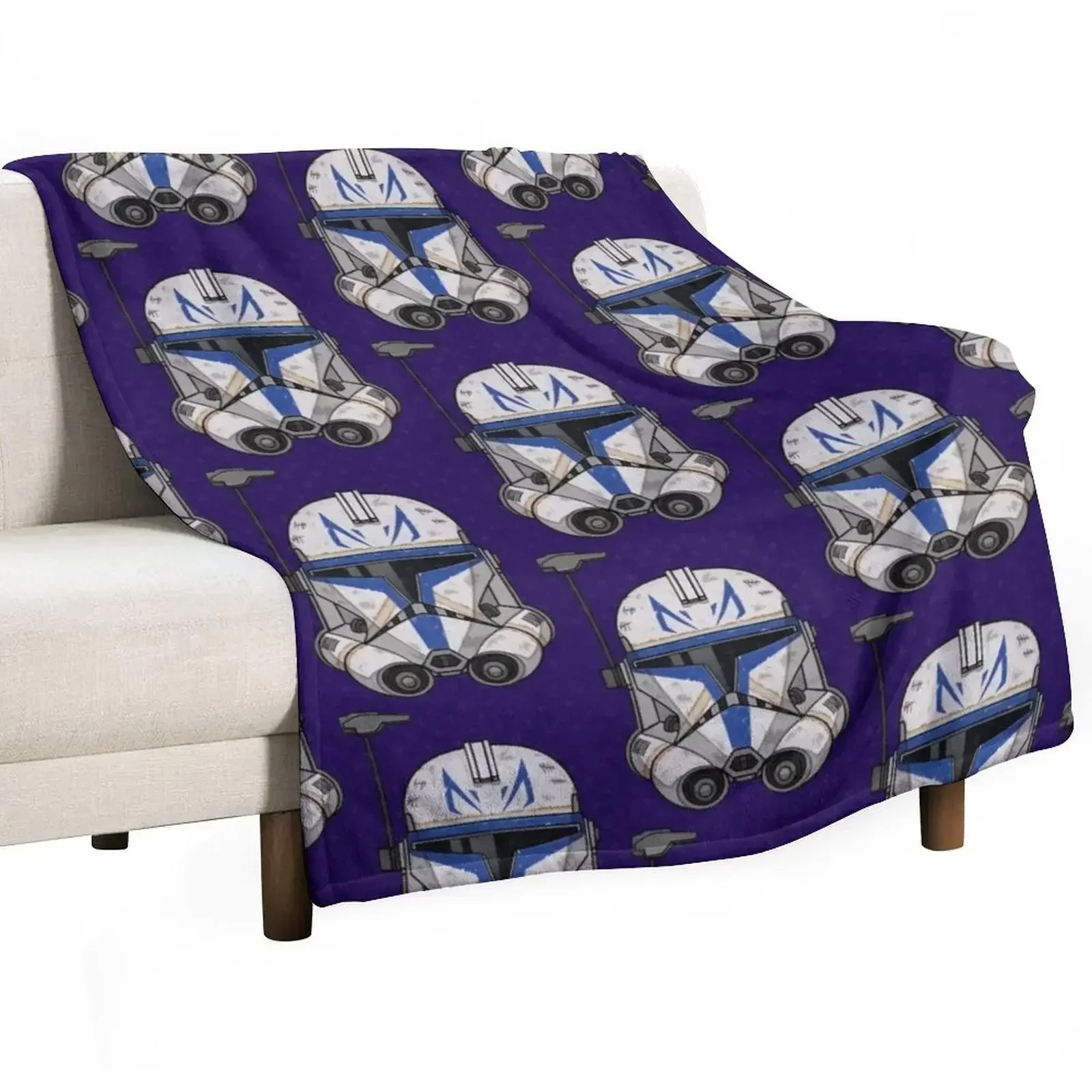 Captain Rex Throw Blanket Plaid christmas gifts Blankets