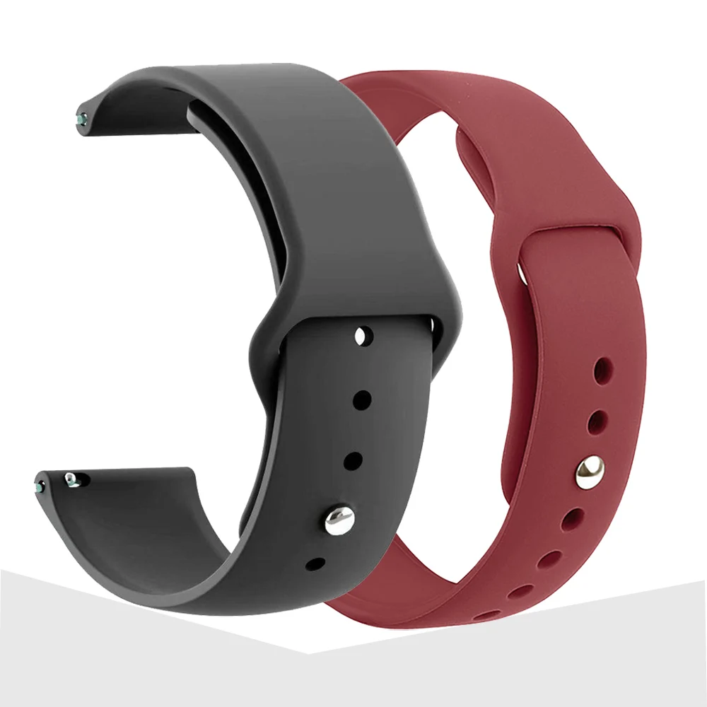 22Mm Silicone Watch… - image