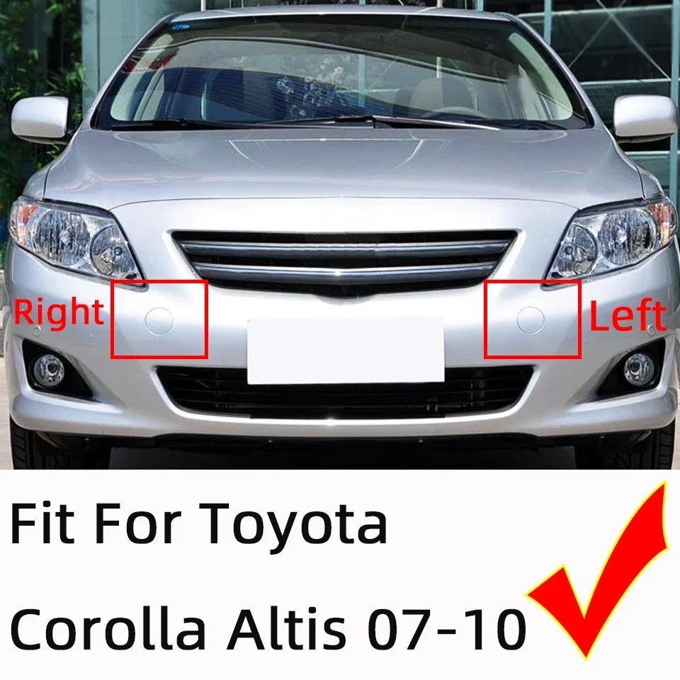 For Toyota Corolla Altis 2007 2008 2009 2010 Auto Front Bumper Towing Hook Eye Cover Cap Tow Hook Hauling Trailer Lid Garnish - Image 2