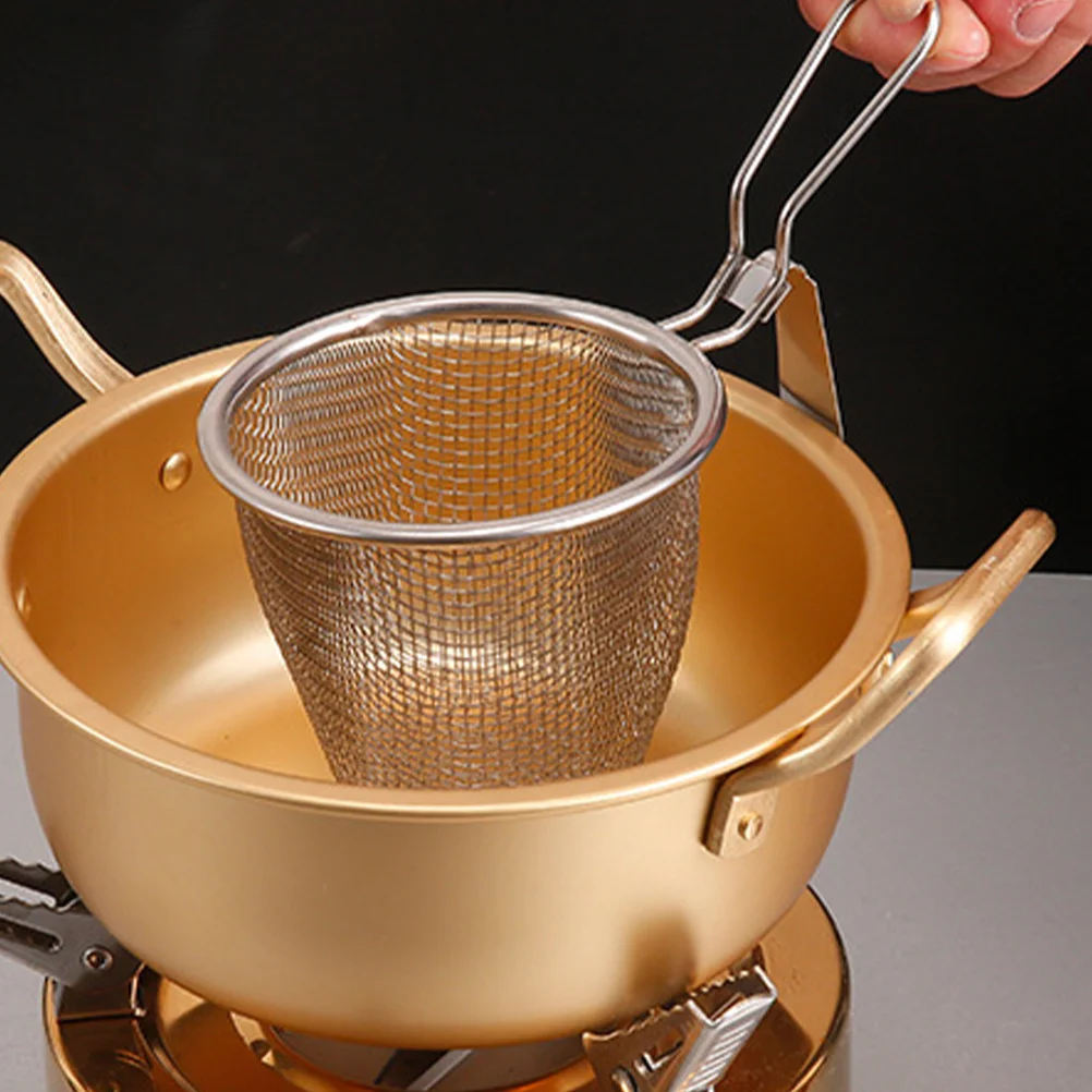 

3Pcs Stainless Steel Colander Set Kitchen Strainers for Noodles Pasta Dumplings Cooking Tool Colander Dumpling Strainer