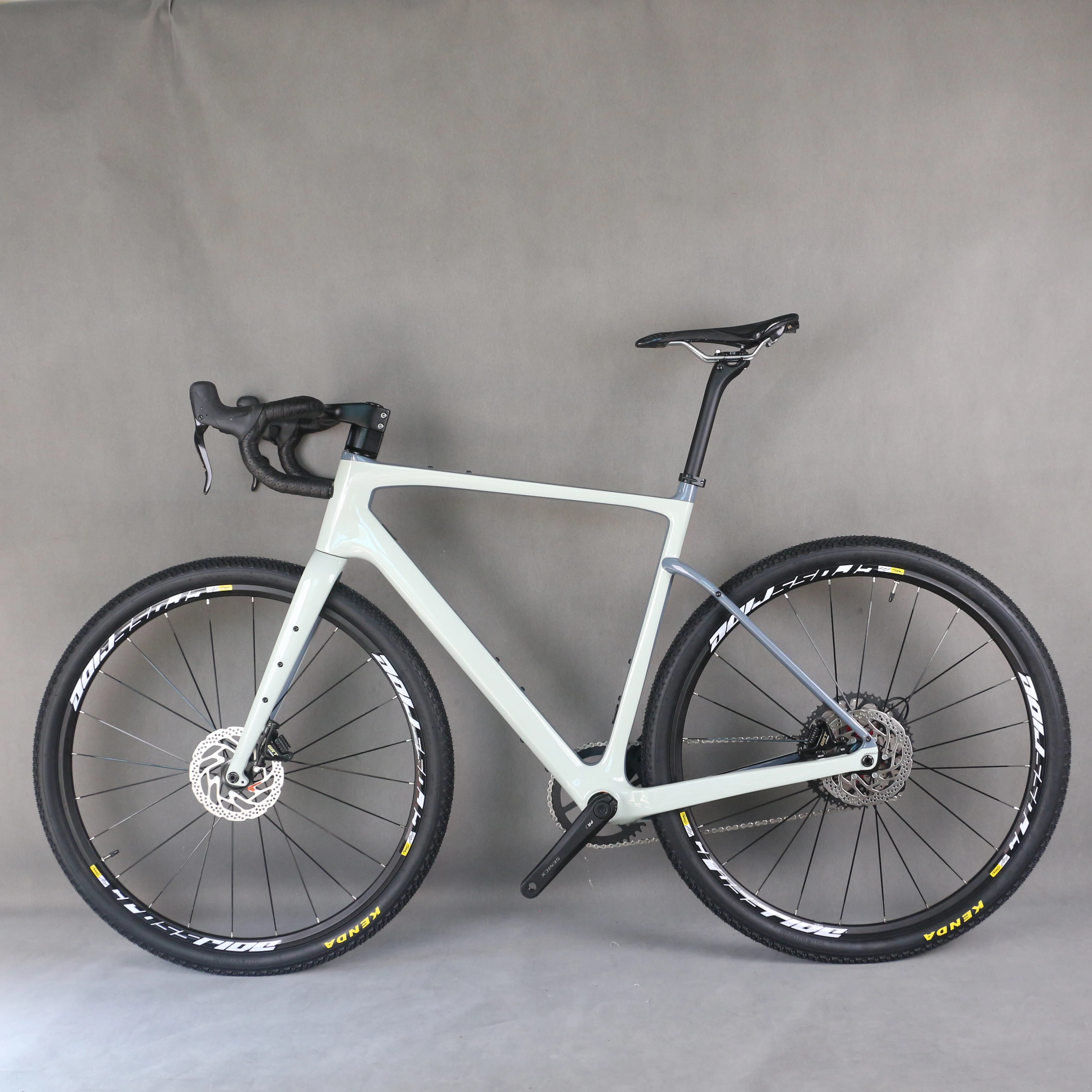 SERAPH-Carbon Gravel Bike,Full bike , Carbon bicycle ,  45C Tires, L-TWOO GRT  Groupset Aluminum Wheels,  Gravel Bikes