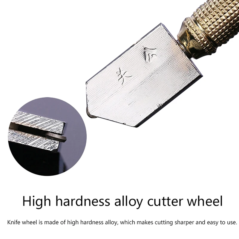 Oil Roller Glass Tile Cutter Professional Tile Tooling Manual Tle Cutter Construction Tools For Cutting Glass Diamond Minerals