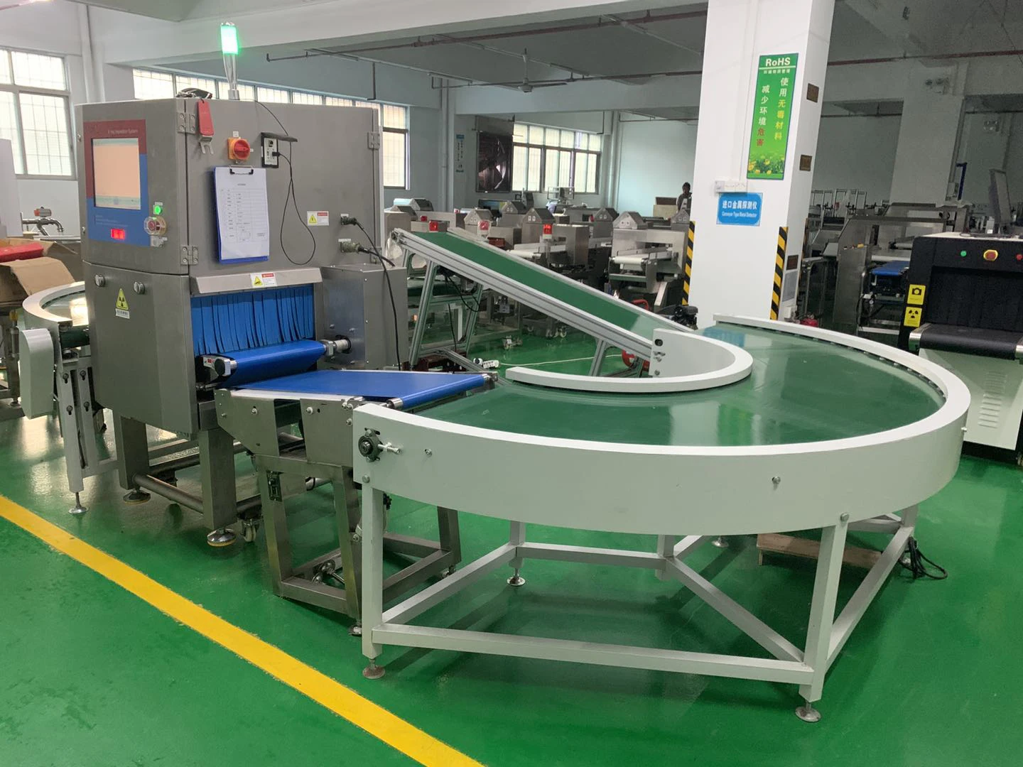 X-Ray Detector, X-Ray Inspection Machine, Food Safety Metal Detector