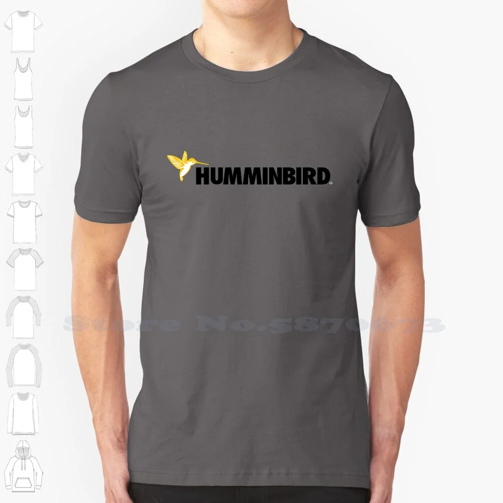 Humminbird Logo Casual T Shirt Top Quality Graphic 100% Cotton Tees