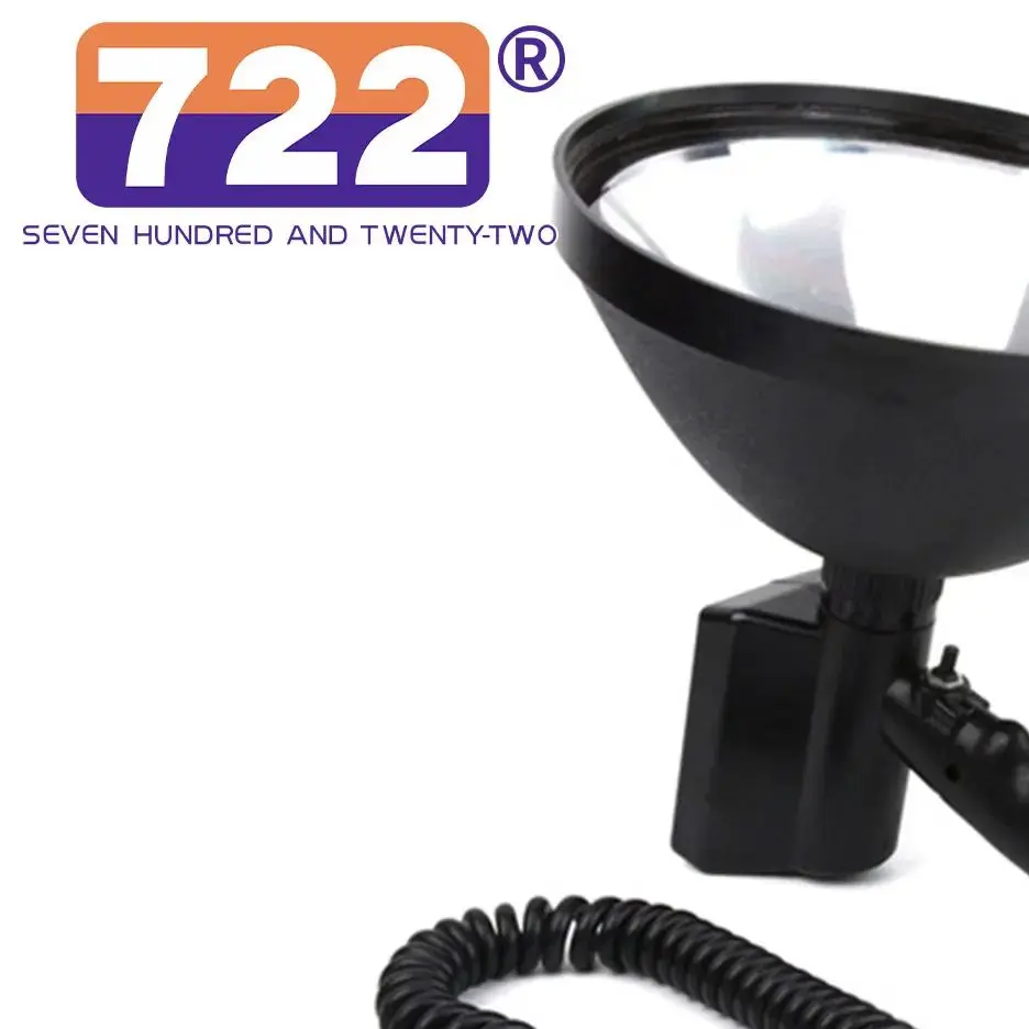 9-дюймовый мощный ксеноновый фонарик HID, 35 Вт, 100 Вт, прожектор сверхдальнего действия, 12/24 В, ручной прожектор, лампа для кемпинга