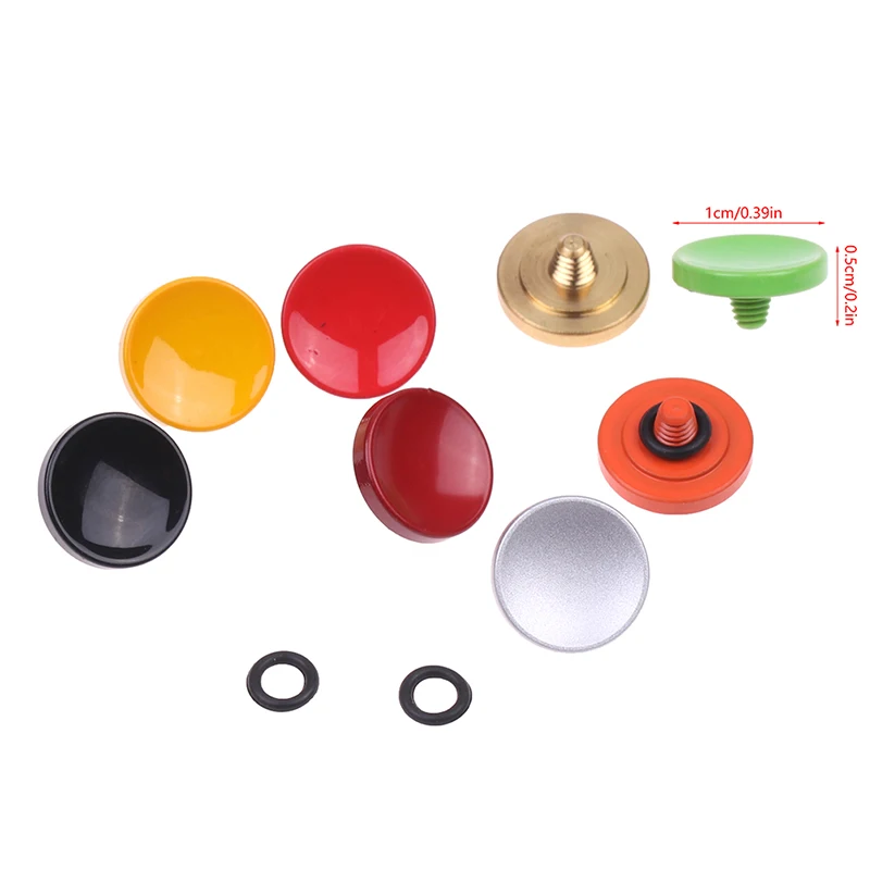 1Pc Concave Surface Metal Soft Camera Shutter Brass Release Button Cameras with Thread Socket Accessories