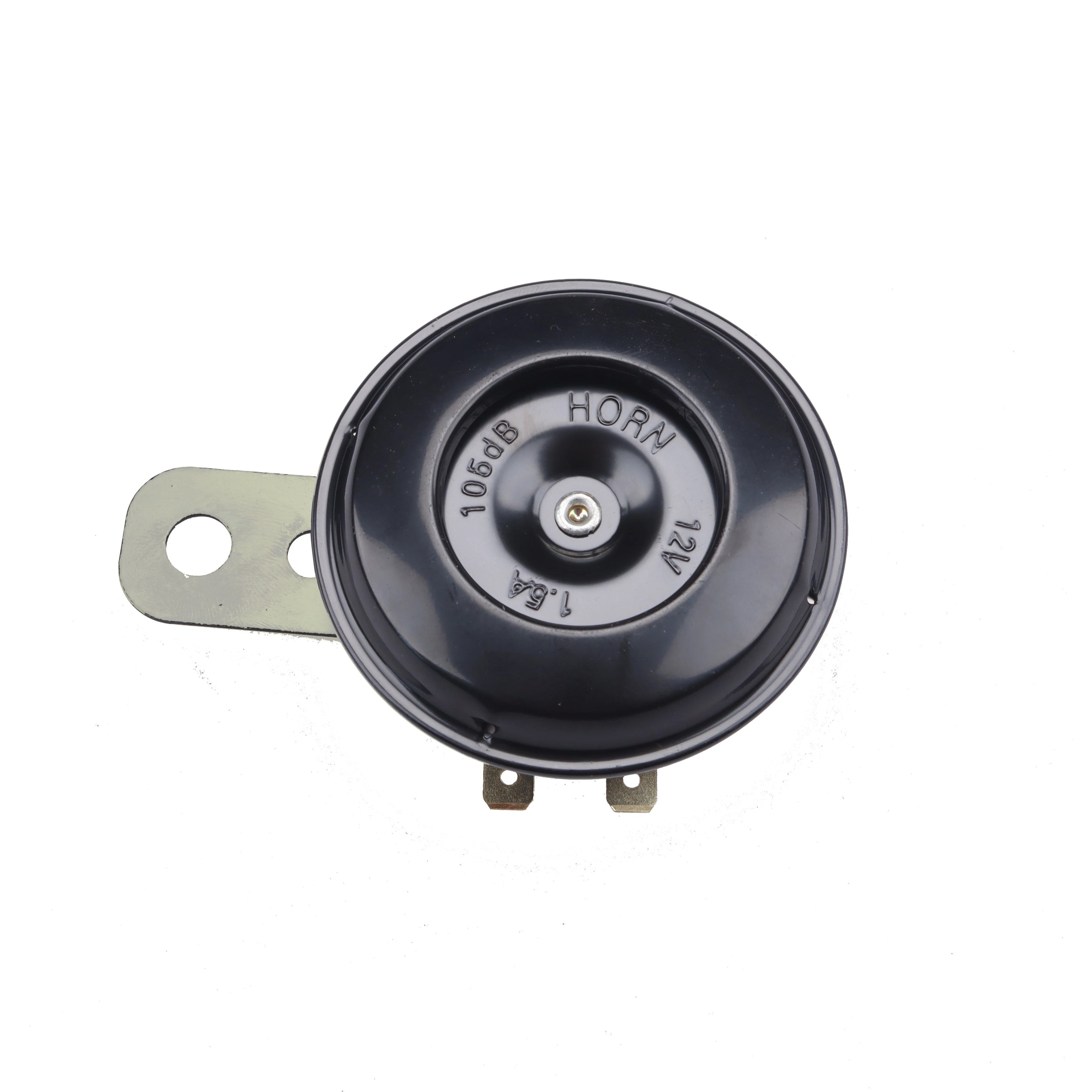 

12V Single Hole Horn Aluminum Iron Material Long Handle Design for Automotive Use Anti Rust Waterproof Loud Sound