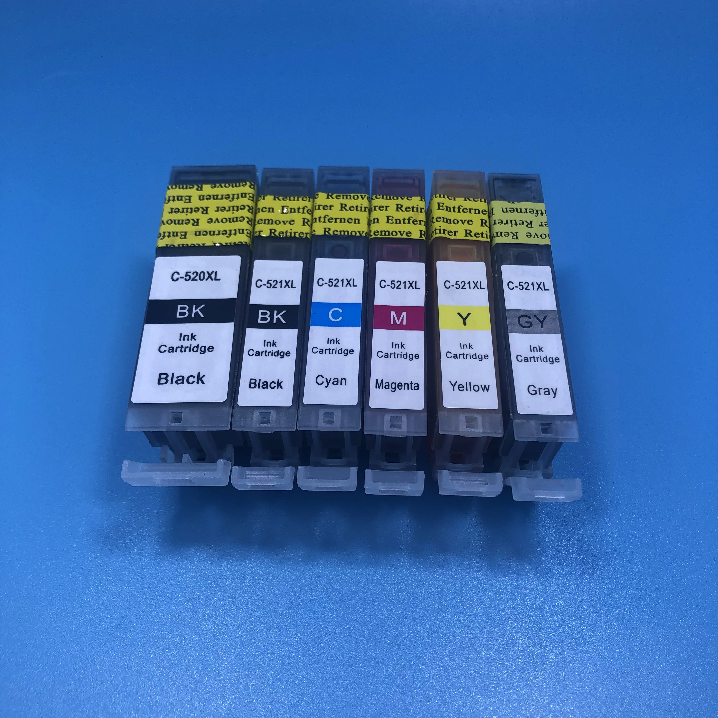 

PGI-520 CLI-521 Compatible Ink Cartridge for Canon Pixma MP540 MP550 MP560 MP620 MP630 MP640 MP980 MP990 MX860