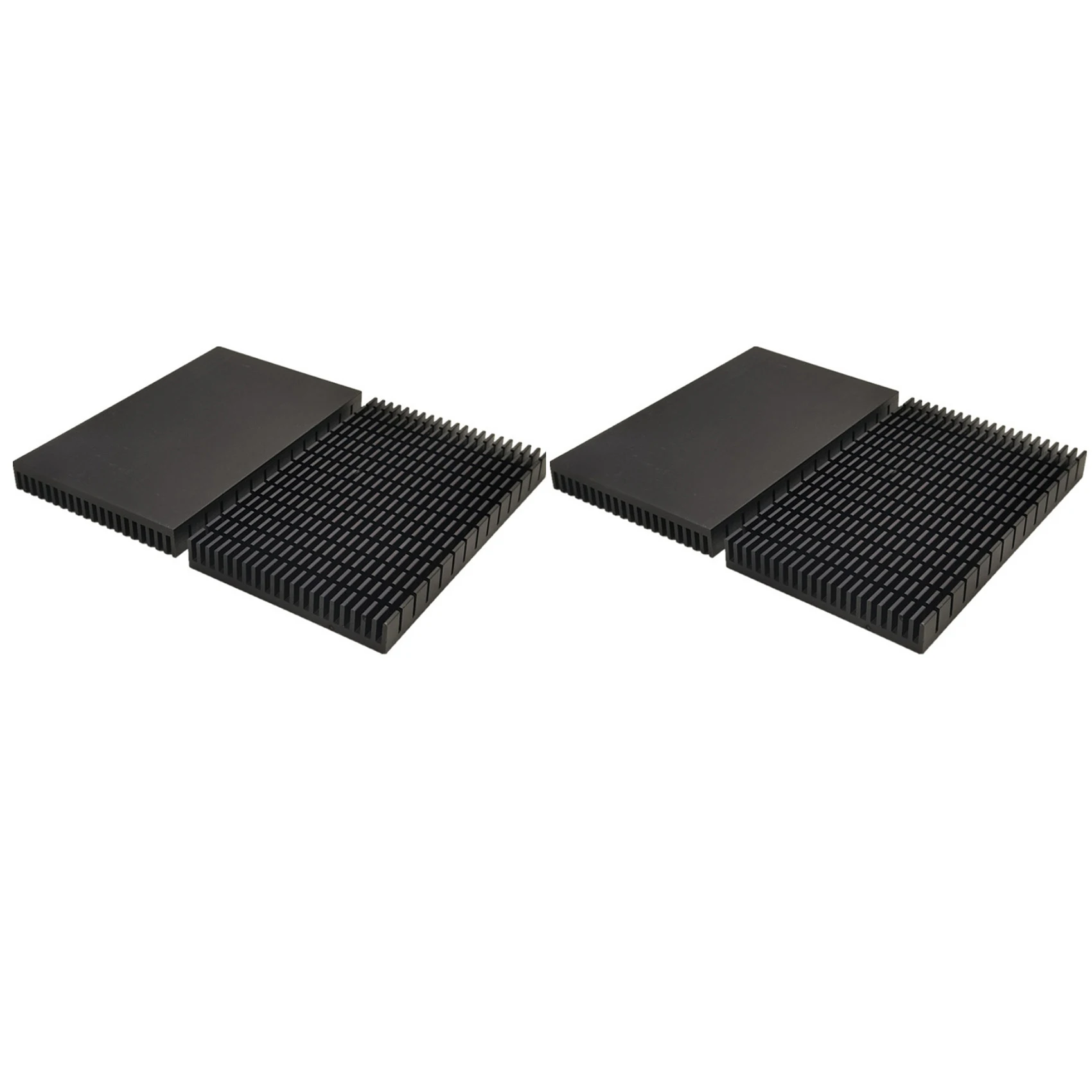 ABDE-2X DIY Aluminum Radiator For RTX 3080 3090 Graphics Card Backside VRAM, MOD GPU Backplate 150X90x15mm
