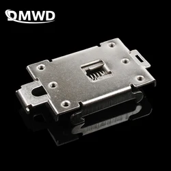 1PCS single phase SSR 40DA 25DA AA DD 35MM DIN rail fixed solid state relay clip clamp