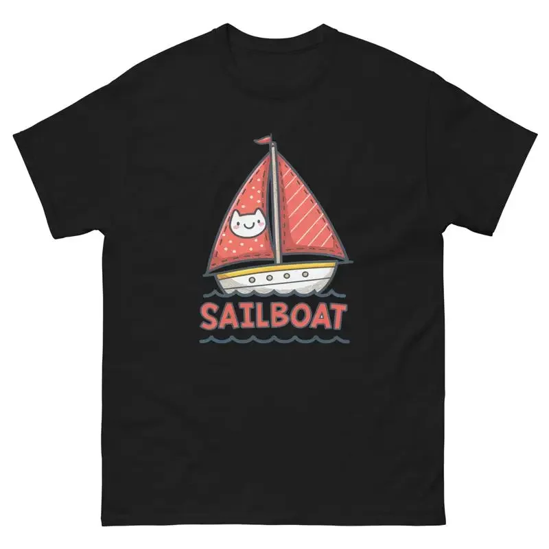 Sailboat Transportation Vehicle Illustration T Shirt