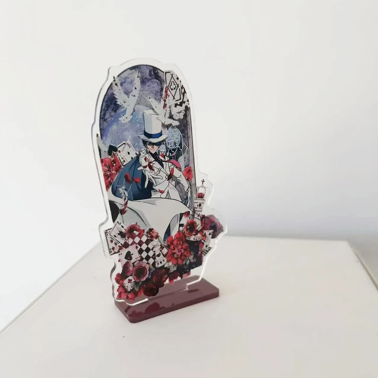 10 سنتيمتر جديد أنيمي المحقق كونان كيد اللص الوهمي الشكل الاكريليك دعامة حامل نموذج الديكور حلية جمع الهدايا