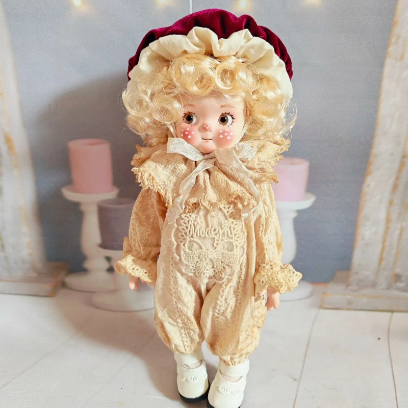 

GSF винтажная фарфоровая кукла ручной работы керамическая ретро BJD декор комнаты игрушки произведения искусства подарки индивидуальная коллекция дизайнерских кукол Blyth
