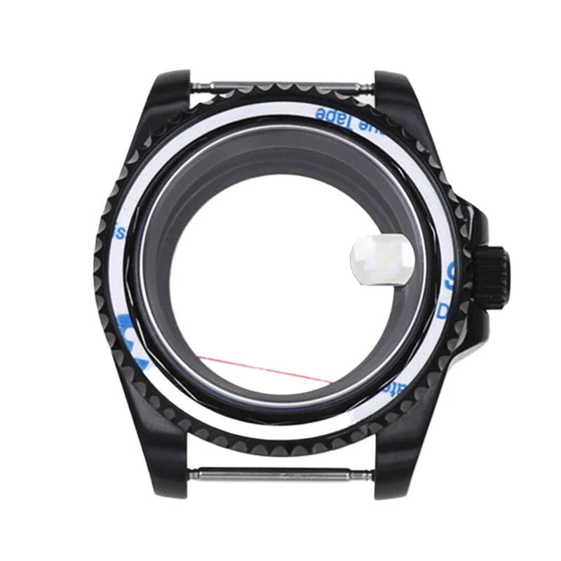 High Quality 40mm Submarine Sapphire Crystal Waterproof Watch Case For 28.5mm Dial Nh35 Nh36 Automatic Mechanical Movements