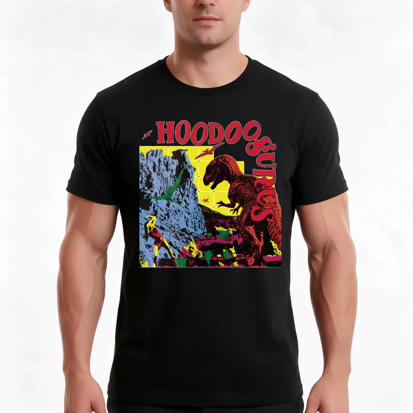Hoodoo Gurus - Stoneage Romeos T-Shirt Summer Casual Cotton Tee Oversized Streetwear Tops Vintage Graphic Print 100% Cotton