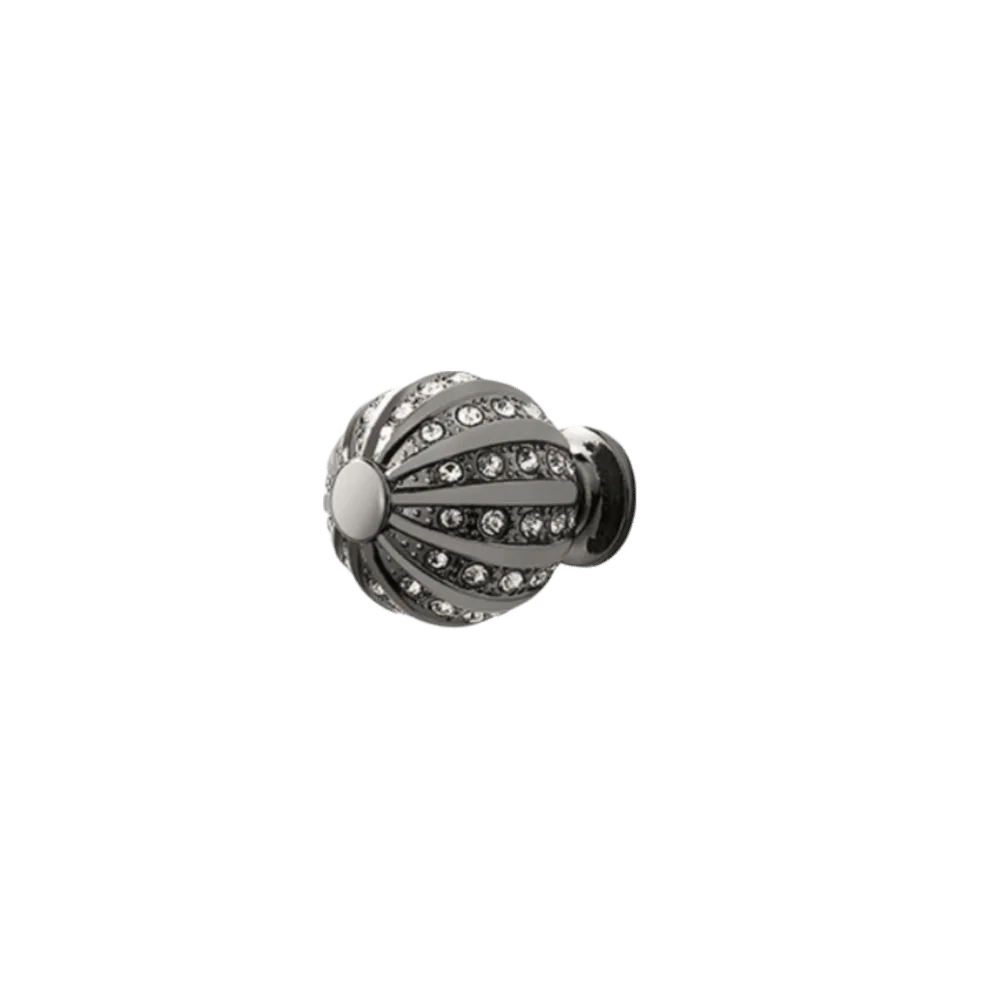 Zinc Alloy Cabinet Knobs Single Hole Solid Construction Drawer Knobs Diamond Shape Pull Button Style Crystal Knobs Home Decor