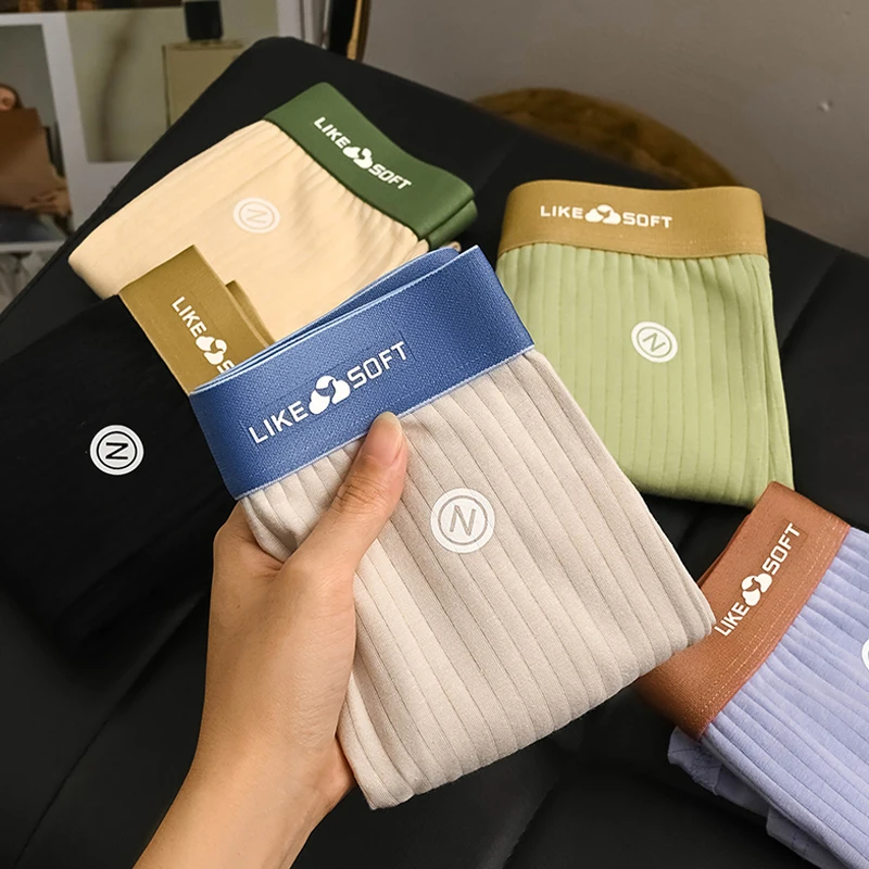 3 قطعة سراويل داخلية للرجال الرياضة الملاكم رجل مثير الرجال Unelerwear الرجال ساحة سراويل رياضي الملاكمين السراويل الملابس الداخلية هدية كبيرة الحجم #6