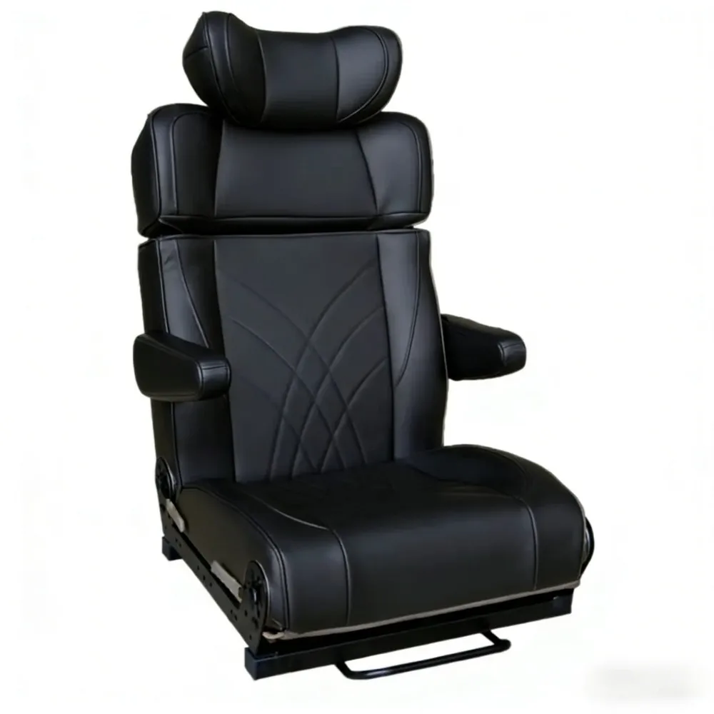 

Wholesale Custom Leather RV Van Seats - Foldable To Bed with High Density Foam Padding for Enhanced Travel Comfort