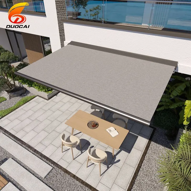 

2025 NEW Design Heavy Duty Full Cassette Awning Patio Canopy Retractable Side Awning Customized Size