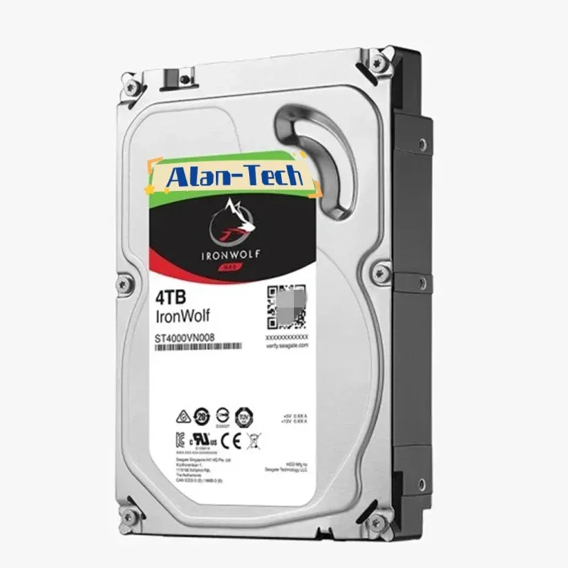 Imagem -02 - Seagate-disco Rígido Nas para Desktop St8000vn004 St8000vn004 Sata 7.2k 256m 2tb 4tb 8tb Enterprise Novo