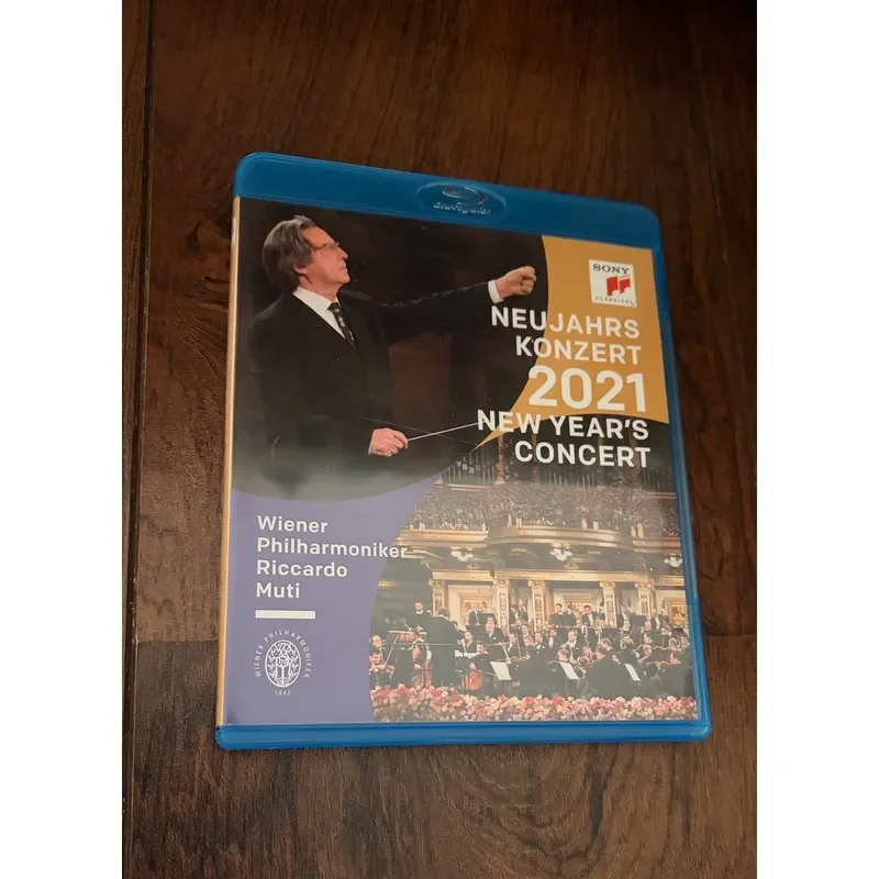 2021 Vienna New Year's Concert Blu-ray Disc High Definition Audio Video