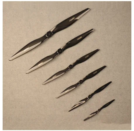 Carbon Fiber Propeller for RC Electric Airplane 24x10 24x12 24x13