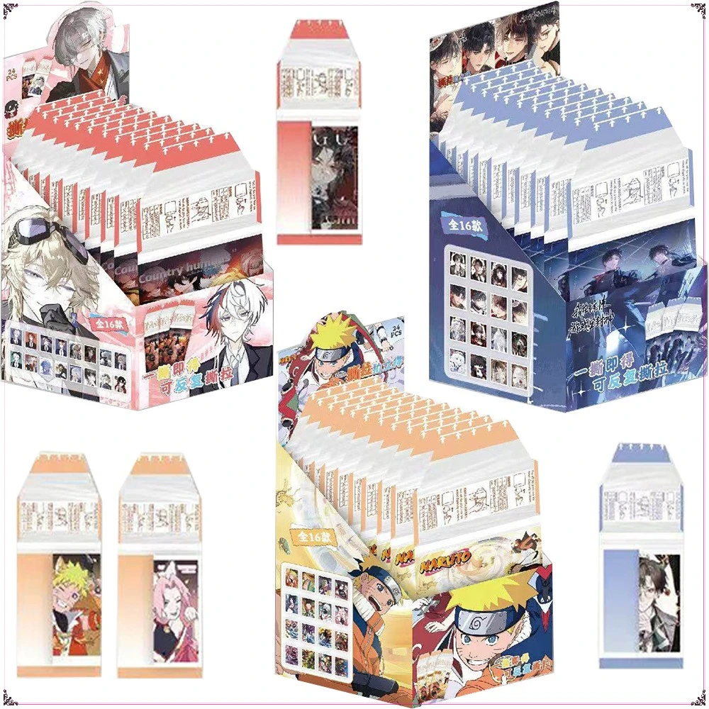 

Cartoon Anime Peripheral Characters Exquisite Tearable Photo Cards Cartoon Enchanting Practical Collect Decorative Cards Gifts