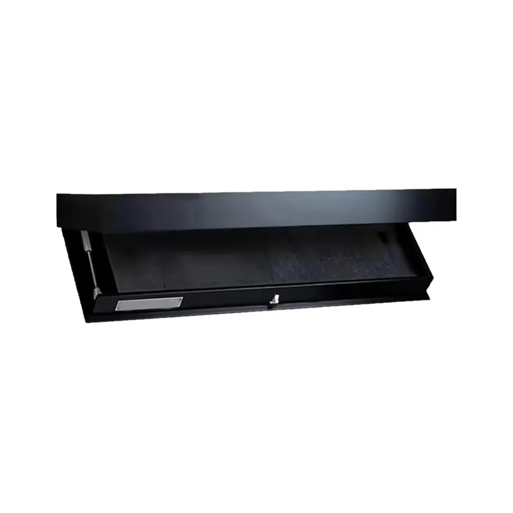 Solid Color Wooden Magic Flap Shelf Decorative Space Saving Concealed Floating Shelf Wall Mounted with Secret Compartment