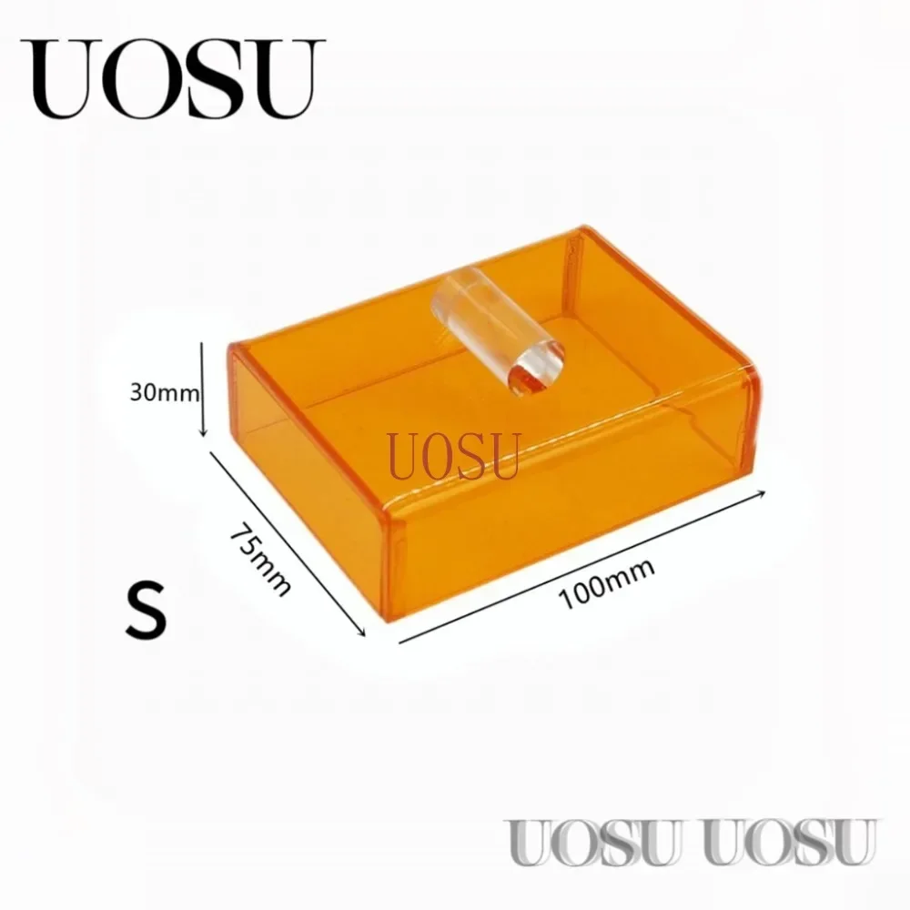 Dental Resin Shading Box Plastic Oral Light-Proof Dentist Material Storage Case Aesthetic Protective Cover Dentistry Accessories