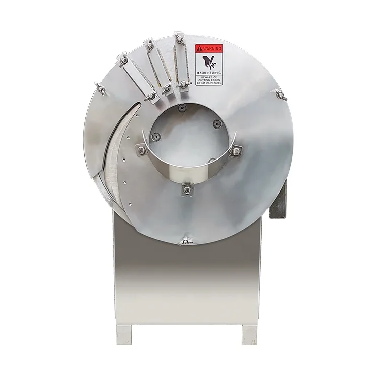 Automatic Commercial French Fries Onion Chopper Ginger Shoot Papaya Root Vege Shredding Shredder Machine