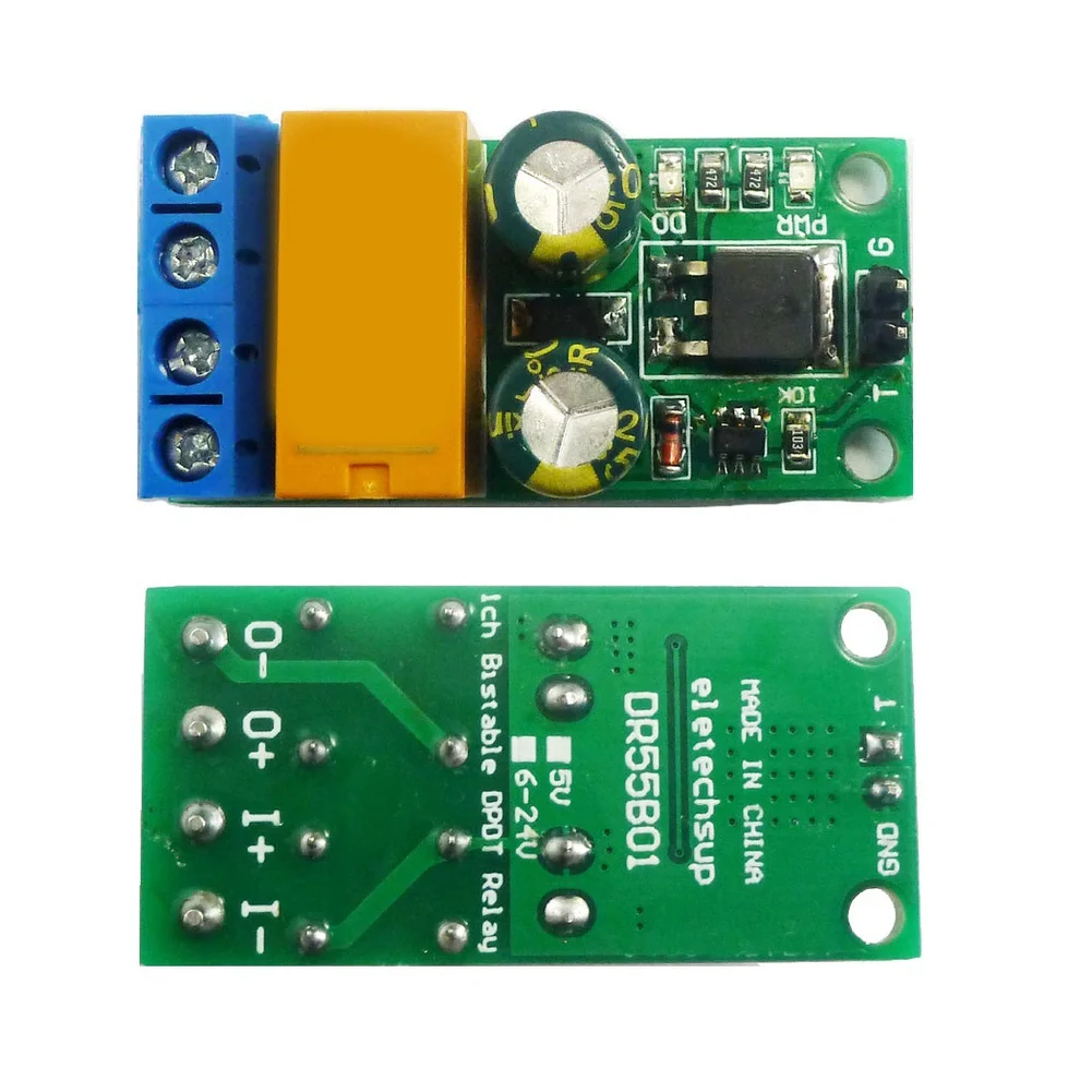 DR55B01 Forward Reverse Control Module for DC6-24V Motors with Self-Locking Output and Reverse Polarity Signal