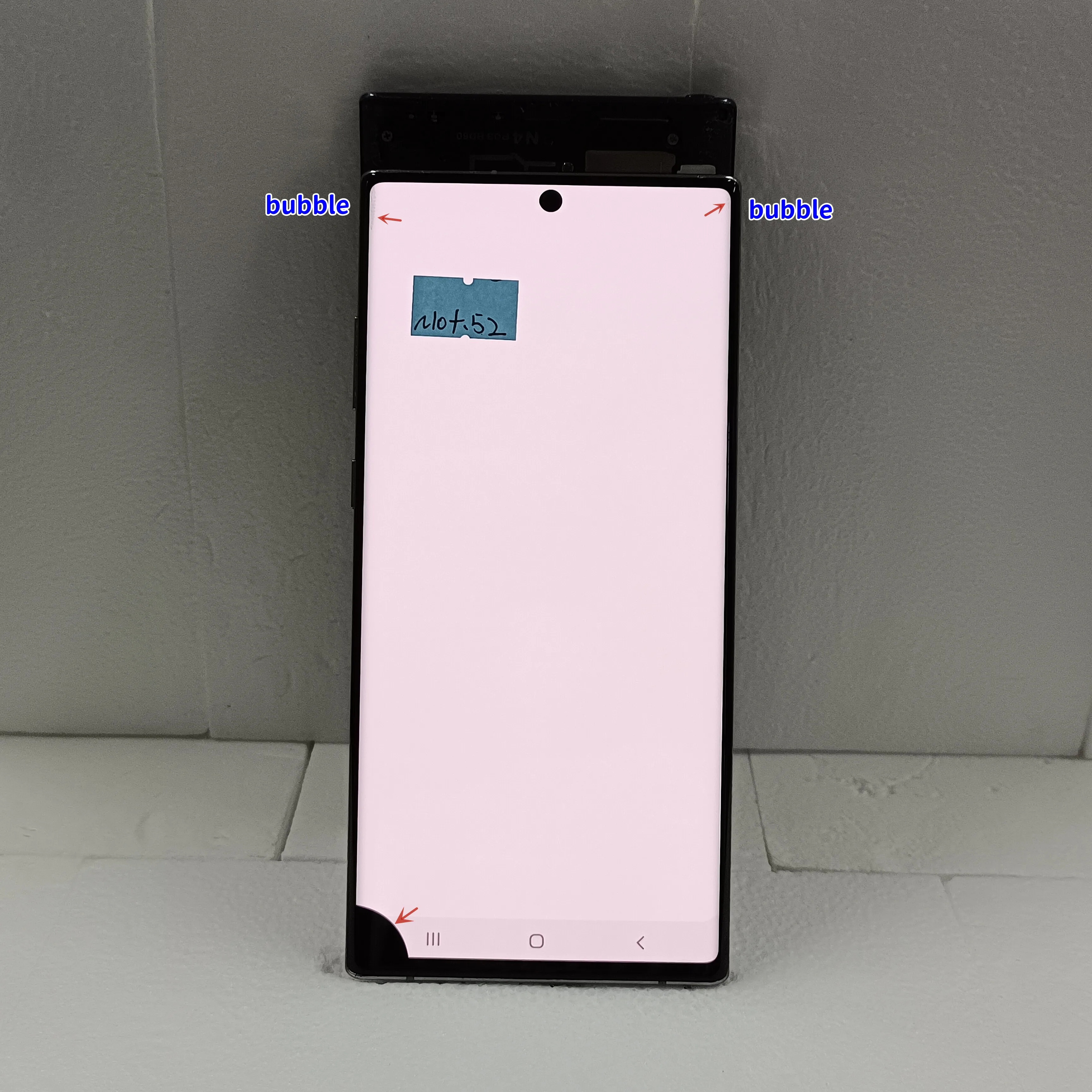 High Quality AMOLED LCD For N10+ With Defect For Samsung Galaxy Note10+ Display Touch Screen Note 10 Plus SM-N975F N975 N976 LCD