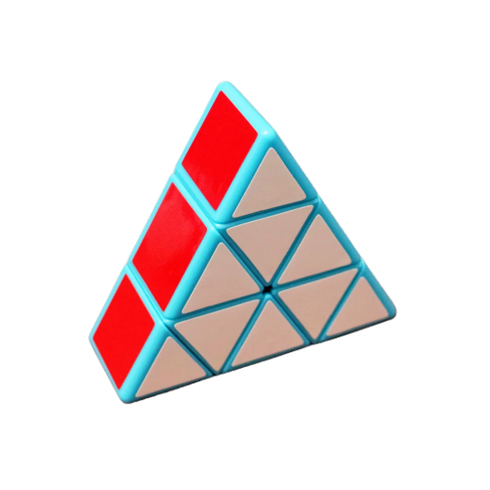 ZEPUZZLES Slim Pyraminx ZEPUZZLES พีระมิด Magic Cube ด้านเดียวความเร็ว Cube ปริศนาของเล่นเด็กของขวัญ Cubo Magico