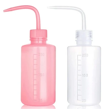 1Pc 250/500ml Plastic Tattoo Spray Fles Lab Veiligheid Wassen Flessen Tattoo Knijpfles Tattoo Accessoires microblading Levert