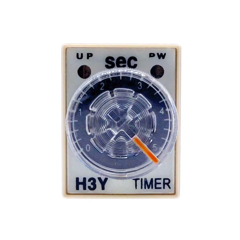 1 Pc H3Y-4 Small Time Delay Relay DC12 24V 14Pin Electricity Delay Type Power-on Delay Rotary Knob 1S/5S/10S/30S/60S/5M/10M/30M