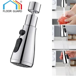 Kitchen Faucet Aerator 3 Mode Universal 360 Rotating Anti-Splash Faucet Extender Washbasin Saving Water Tap Filter Nozzle